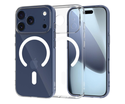Etui do telefonów TECH-PROTECT Flexair Magsafe do Iphone 17 Pro Clear 5906302319510
